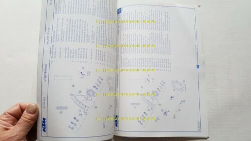 KTM 400\520 SX-MXC-EXC 2002 catalogo ricambi TELAIO -FRAME spare parts …