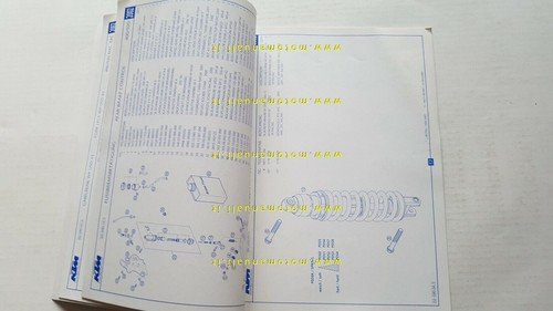 KTM 400520 SX-MXC-EXC 2002 catalogo ricambi TELAIO -FRAME spare parts …