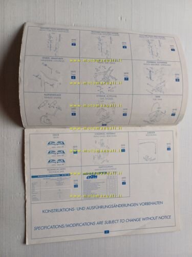 KTM 50 SXR Pro-Junior Pro-Senior Adventure 1997 catalogo ricambi TELAIO …
