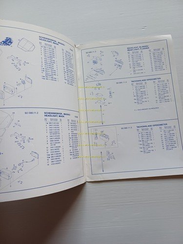 KTM 500 - 600 LC4 E-XC D-XC E-GS 1993 catalogo …