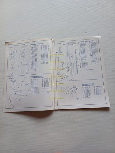 KTM 500 - 600 LC4 E-XC D-XC E-GS 1993 catalogo …