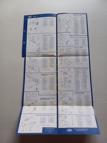 KTM 500 - 600 LC4 MX.D - XC.E - XC.E-GS …