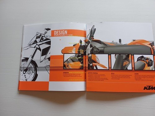 KTM 950 Supermoto Pentathlon 2006 depliant italiano originale
