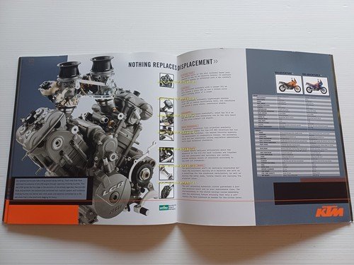 KTM 990 Adventure 2008 depliant inglese originale