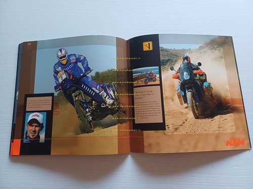 KTM 990 Adventure 2008 depliant inglese originale