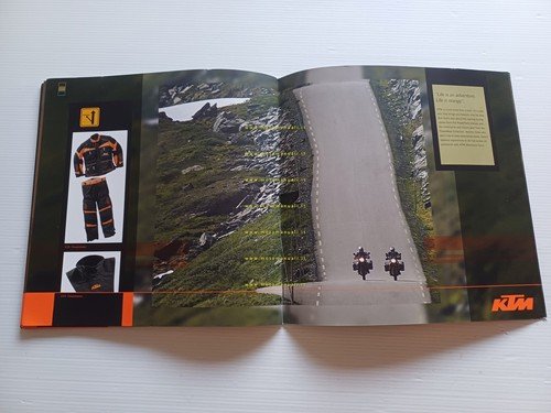 KTM 990 Adventure 2008 depliant inglese originale