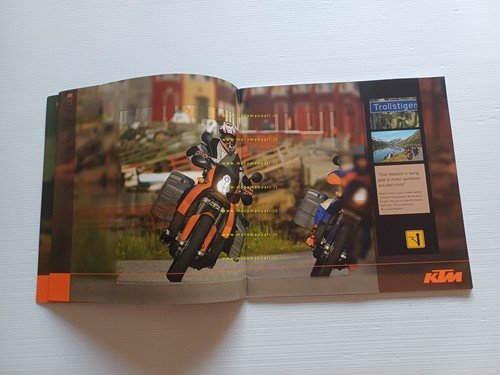 KTM 990 Adventure 2008 depliant inglese originale