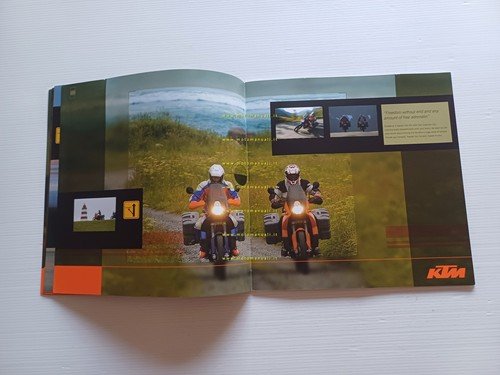 KTM 990 Adventure 2008 depliant inglese originale
