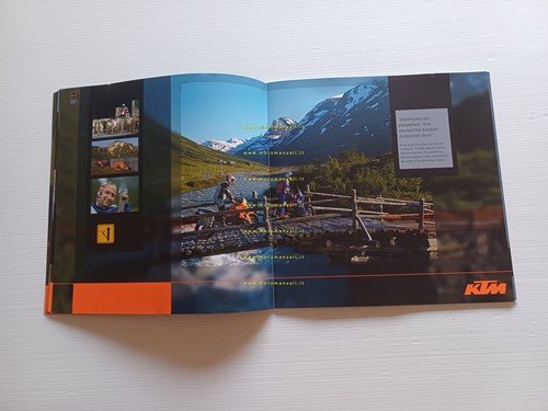 KTM 990 Adventure 2008 depliant inglese originale