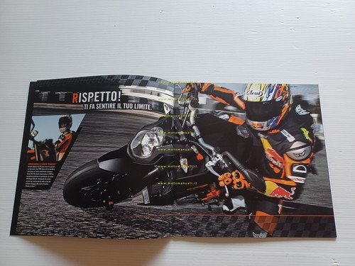 KTM 990 Super Duke R 2008 depliant italiano originale