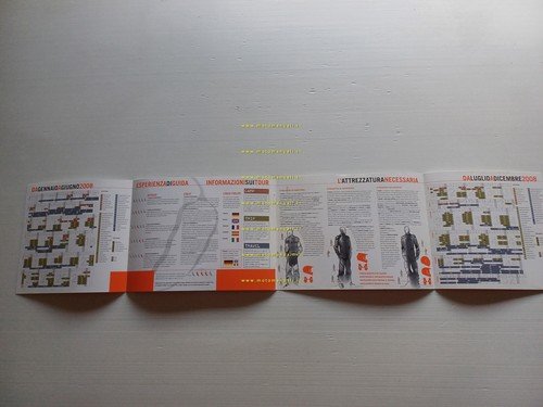 KTM Adventure Tours 2008 depliant italiano originale