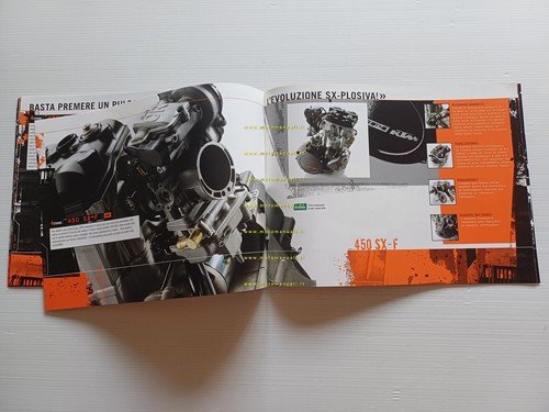 KTM catalogo modelli Motocross 2007 depliant italiano originale