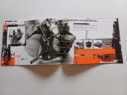 KTM catalogo modelli Motocross 2007 depliant italiano originale