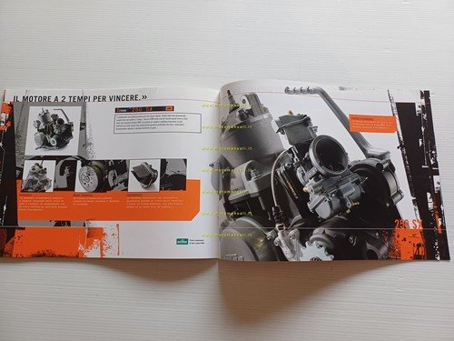KTM catalogo modelli Motocross 2007 depliant italiano originale