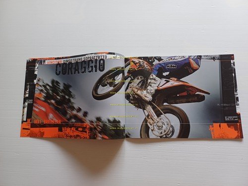KTM catalogo modelli Motocross 2007 depliant italiano originale