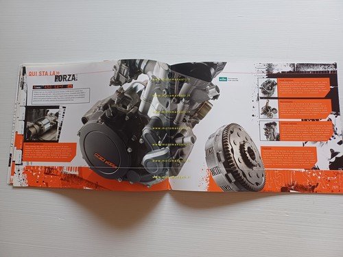 KTM catalogo modelli Motocross 2008 depliant italiano originale