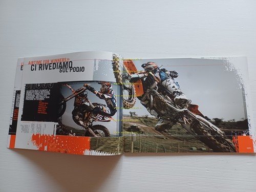 KTM catalogo modelli Motocross 2008 depliant italiano originale
