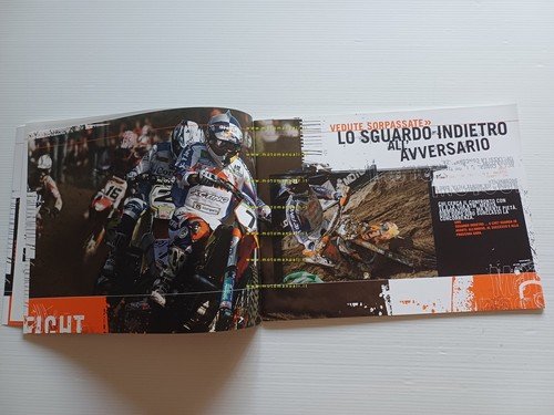 KTM catalogo modelli Motocross 2008 depliant italiano originale