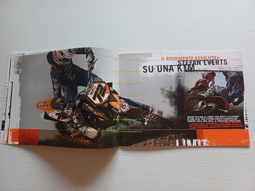 KTM catalogo modelli Motocross 2008 depliant italiano originale