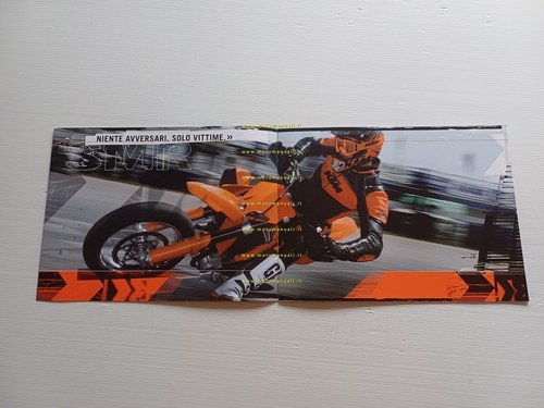 KTM catalogo modelli Supermotard 2007 depliant italiano originale