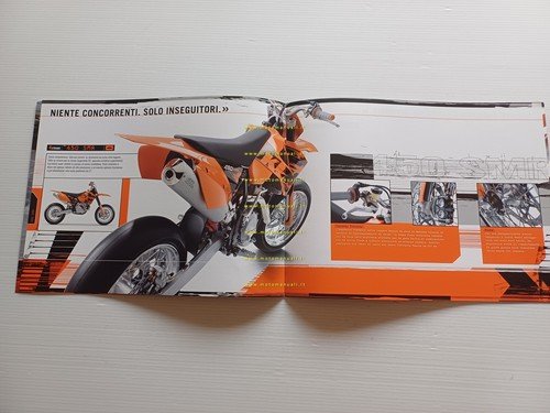 KTM catalogo modelli Supermotard 2007 depliant italiano originale
