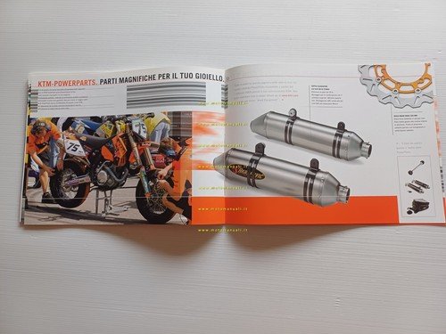 KTM catalogo modelli Supermoto 2006 depliant italiano originale