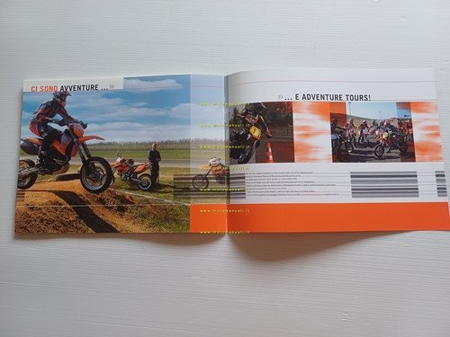KTM catalogo modelli Supermoto 2006 depliant italiano originale