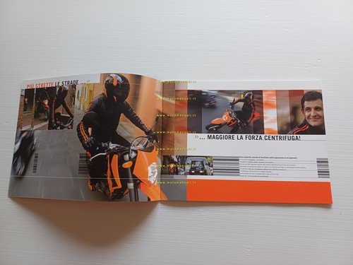 KTM catalogo modelli Supermoto 2006 depliant italiano originale