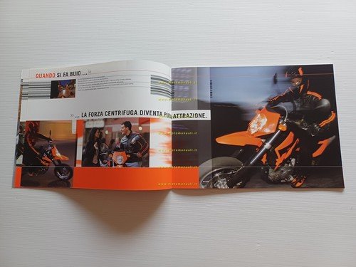 KTM catalogo modelli Supermoto 2006 depliant italiano originale