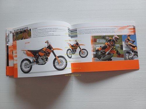 KTM catalogo produzione modelli 2006 depliant italiano inglese originale