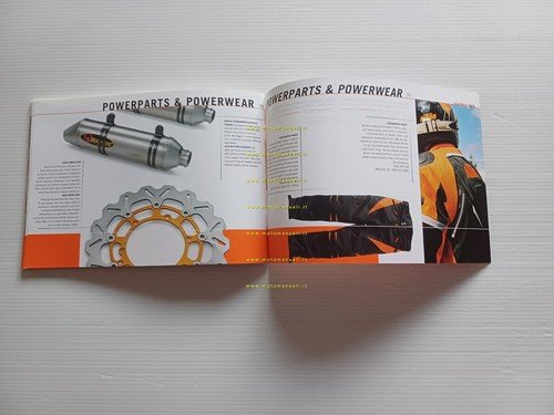 KTM catalogo produzione modelli 2006 depliant italiano inglese originale