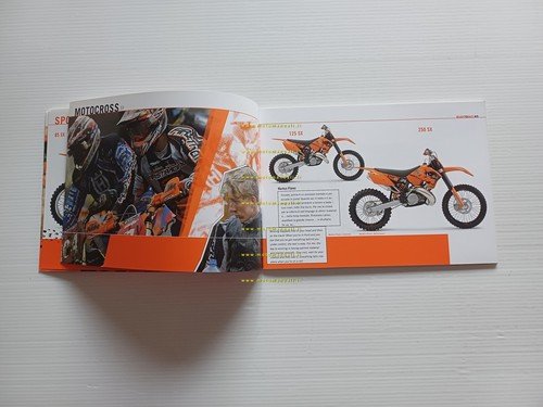 KTM catalogo produzione modelli 2006 depliant italiano inglese originale