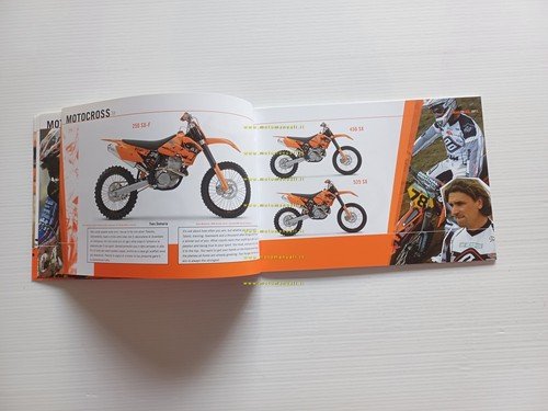KTM catalogo produzione modelli 2006 depliant italiano inglese originale