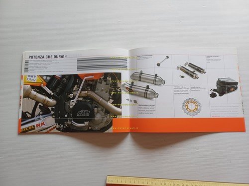 KTM catalogo produzione modelli strada 2005 depliant italiano originale