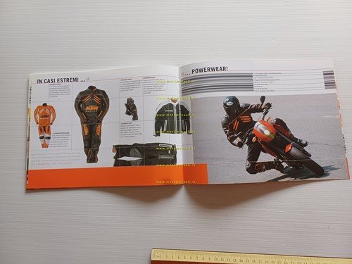 KTM catalogo produzione modelli strada 2005 depliant italiano originale