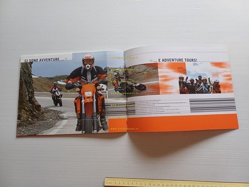 KTM catalogo produzione modelli strada 2005 depliant italiano originale