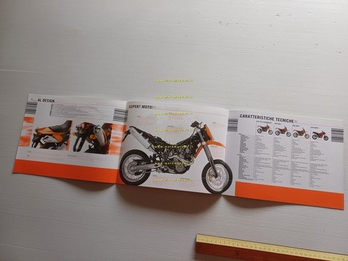 KTM catalogo produzione modelli strada 2005 depliant italiano originale