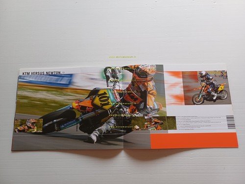 KTM catalogo produzione modelli strada 2005 depliant italiano originale