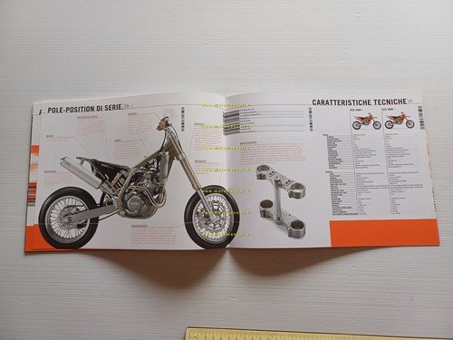 KTM catalogo produzione modelli strada 2005 depliant italiano originale