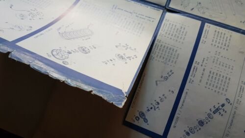 KTM catalogo ricambi MOTORE 502 125 1987 Engine Parts Catalogue