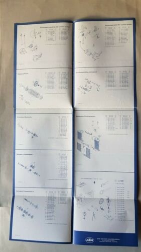 KTM catalogo ricambi MOTORE 75-80-85 1990 originale Engine Parts Catalogue