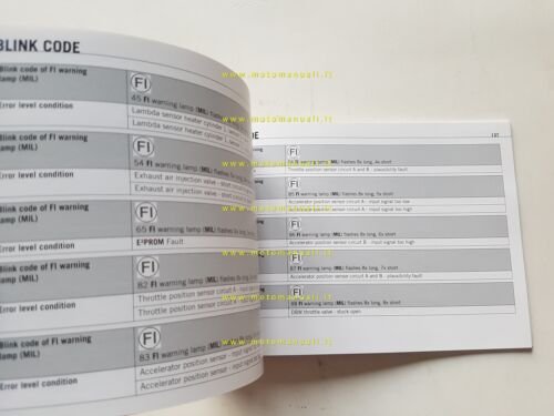 KTM Duke 690 2012 manuale uso manutenzione libretto originale inglese