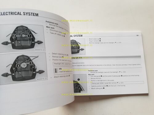 KTM Duke 690 2012 manuale uso manutenzione libretto originale inglese