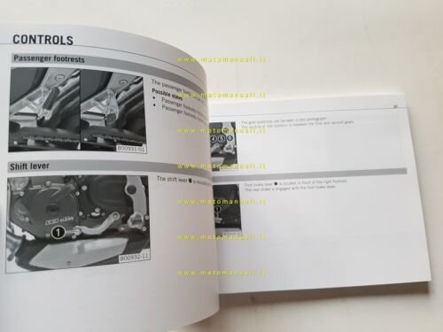 KTM Duke 690 2012 manuale uso manutenzione libretto originale inglese