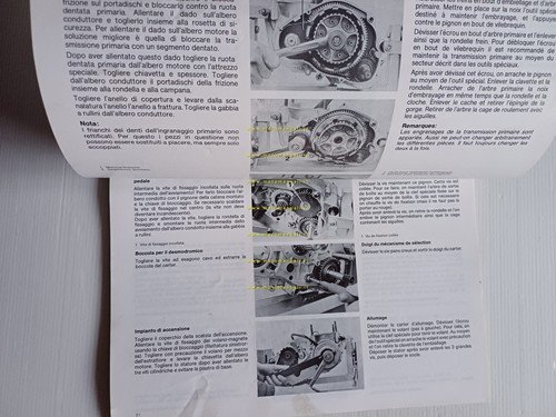 KTM MC - GS 350 390 420 1980 manuale uso …