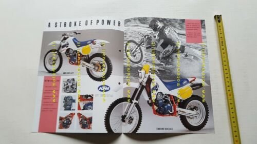 KTM modelli 4T Cross Enduro 1988 depliant moto inglese originale …