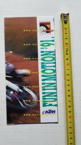 KTM modelli Cross Enduro 1991 depliant moto italiano originale brochure