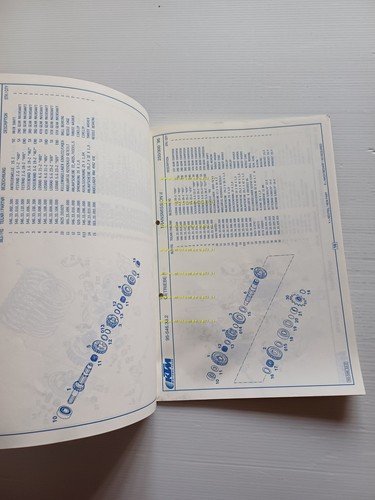 KTM MOTORE 250 -300 TVC 1995 catalogo ricambi - dati …