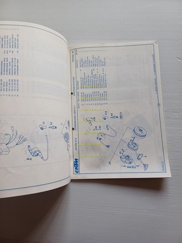 KTM MOTORE 250 -300 TVC 1995 catalogo ricambi - dati …