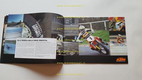 KTM produzione modelli LC4 2002 enduro supermoto depliant italiano originale